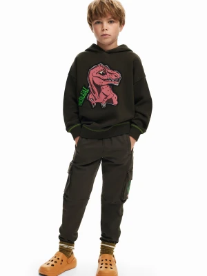 Bluza z kapturem dinozaur Desigual