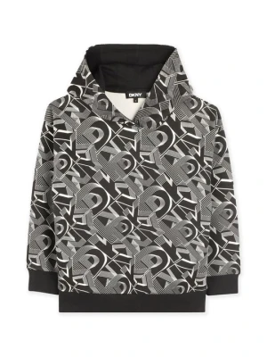 Bluza z kapturem DKNY czarny