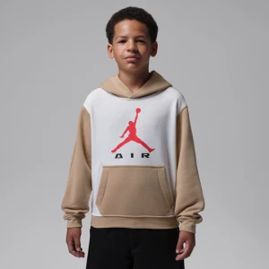 Bluza z kapturem dla dużych dzieci Air Jordan - Brązowy