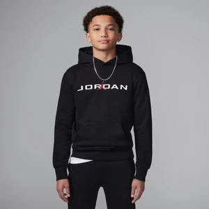 Bluza z kapturem dla dużych dzieci Baseline Jordan - Czerń