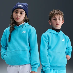 Bluza z kapturem dla dużych dzieci (chłopców) Nike - Niebieski