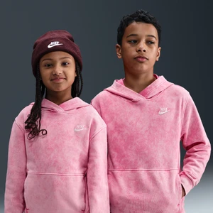 Bluza z kapturem dla dużych dzieci (chłopców) Nike Sportswear - Różowy