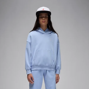 Zdjęcie produktu Bluza z kapturem dla dużych dzieci Jordan Brooklyn Fleece - Niebieski