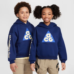 Bluza z kapturem dla dużych dzieci Nike ACG Icon Fleece - Niebieski
