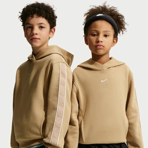 Bluza z kapturem dla dużych dzieci Nike Club Fleece - Brązowy