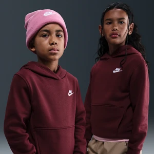 Bluza z kapturem dla dużych dzieci Nike Sportswear Club Fleece - Czerwony