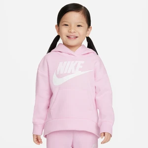 Bluza z kapturem dla małych dzieci Nike Club Fleece - Różowy