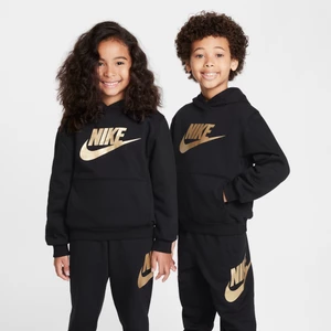 Bluza z kapturem dla małych dzieci Nike Sportswear Club Fleece - Czerń