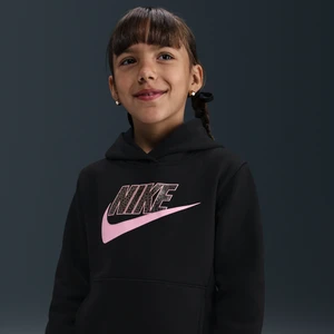 Bluza z kapturem dla małych dzieci Nike Wild Warmth - Czerń
