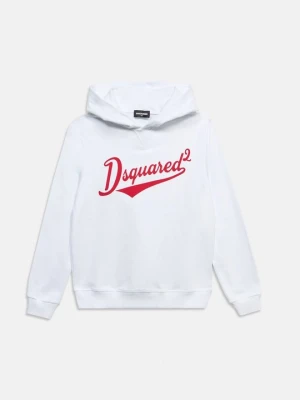 Bluza z kapturem Dsquared2 biały