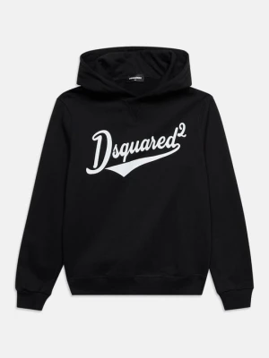 Bluza z kapturem Dsquared2 czarny