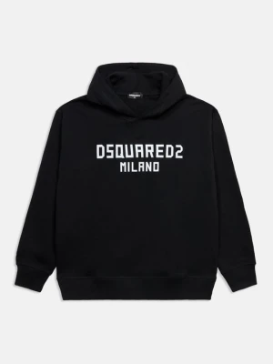 Bluza z kapturem Dsquared2 czarny