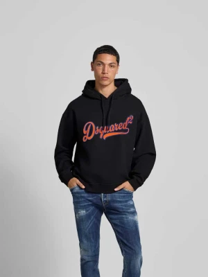 Bluza z kapturem Dsquared2 Czarny