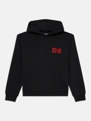 Bluza z kapturem Dsquared2 czarny