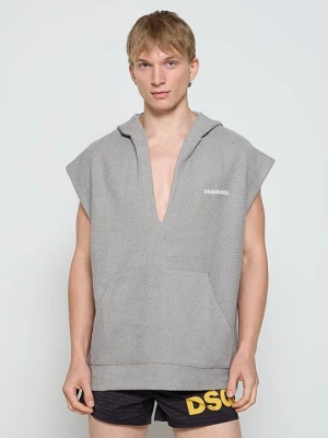 Bluza z kapturem Dsquared2 szary