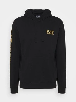 Bluza z kapturem EA7 Emporio Armani czarny