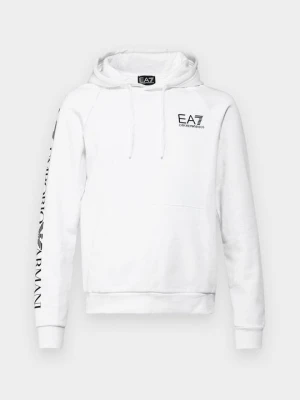 Bluza z kapturem EA7 Emporio Armani biały