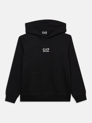 Bluza z kapturem EA7 Emporio Armani czarny