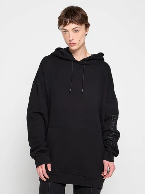 Bluza z kapturem EA7 Emporio Armani czarny