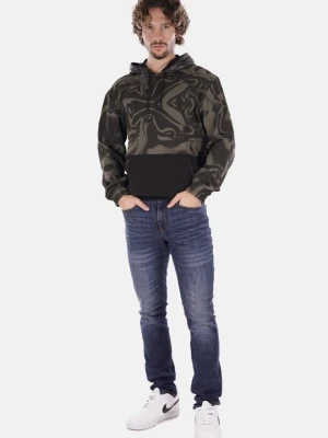 Bluza z kapturem EA7 Emporio Armani czarny