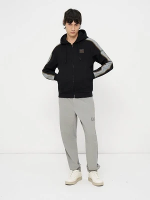 Bluza z kapturem EA7 Emporio Armani czarny