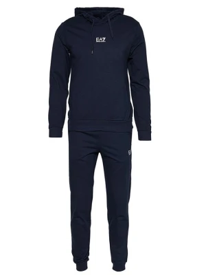 Dres EA7 Emporio Armani niebieski