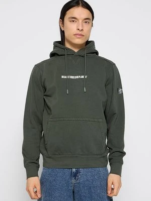 Bluza z kapturem ECOALF zielony
