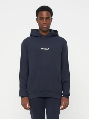 Bluza z kapturem ECOALF granatowy