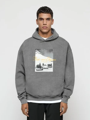 Bluza z kapturem EIGHTYFIVE szary