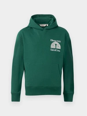 Bluza z kapturem Ellesse ciemnozielony