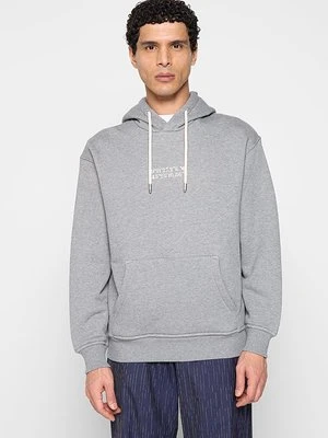 Bluza z kapturem Emporio Armani szary