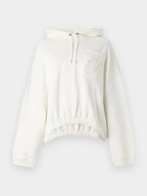 Bluza z kapturem Emporio Armani biały