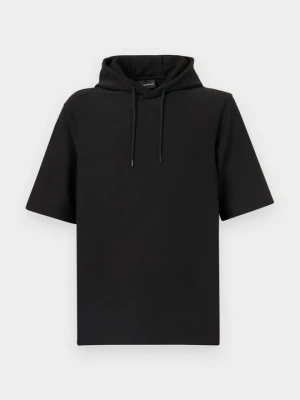 Bluza z kapturem Emporio Armani czarny