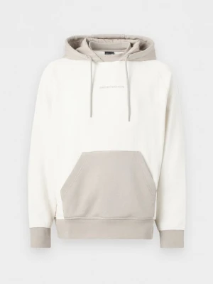 Bluza z kapturem Emporio Armani jasnoszary