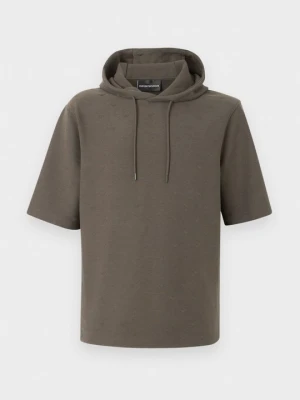 Bluza z kapturem Emporio Armani khaki