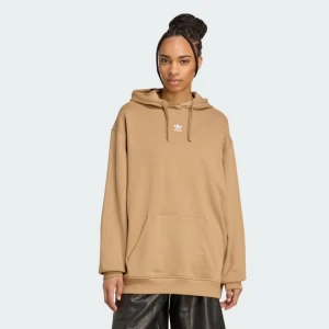 Bluza z kapturem Essentials Loose French Terry Adidas Cardboard