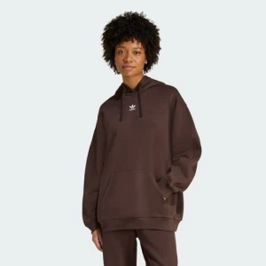 Bluza z kapturem Essentials Oversized Fleece Adidas Aurora Coffee