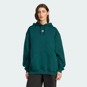 Bluza z kapturem Essentials Oversized Fleece Adidas Aurora Ivy