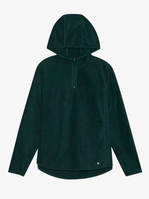 Bluza z kapturem Even&Odd ciemnozielony