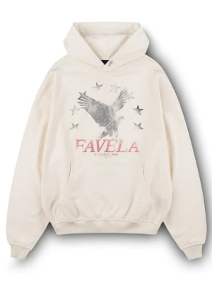 Bluza z kapturem FAVELA mleczny