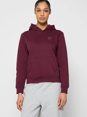 Bluza z kapturem Fila fioletowy