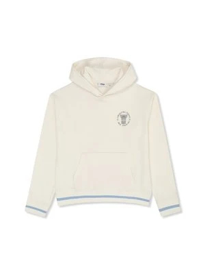 Bluza z kapturem Fila mleczny