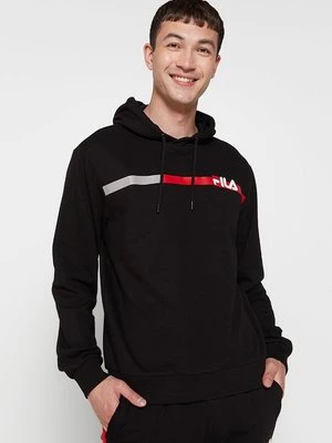 Bluza z kapturem Fila czarny