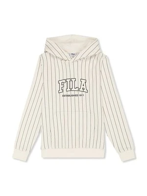 Bluza z kapturem Fila mleczny