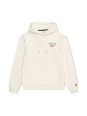 Bluza z kapturem Fila mleczny