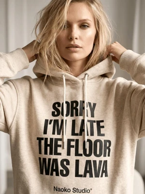 Bluza z kapturem Floor is Lava XS