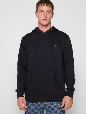 Bluza z kapturem French Connection granatowy