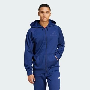 Bluza z kapturem Game and Go Small Logo Training Full-Zip Adidas