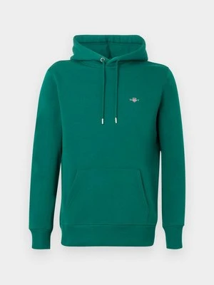 Bluza z kapturem Gant zielony
