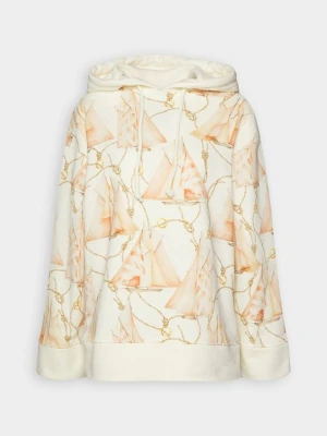 Bluza z kapturem Gant mleczny